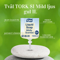 Tvål TORK S1 Mild ljusgul 1L - Primmeshiper