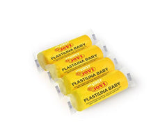 Modellera PLASTILINA Baby 18x38g gul