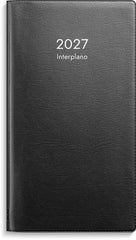 Kalender Interplano 2027 plast svart