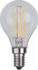 LED-lampa STAR T E14 4W Klot Clear