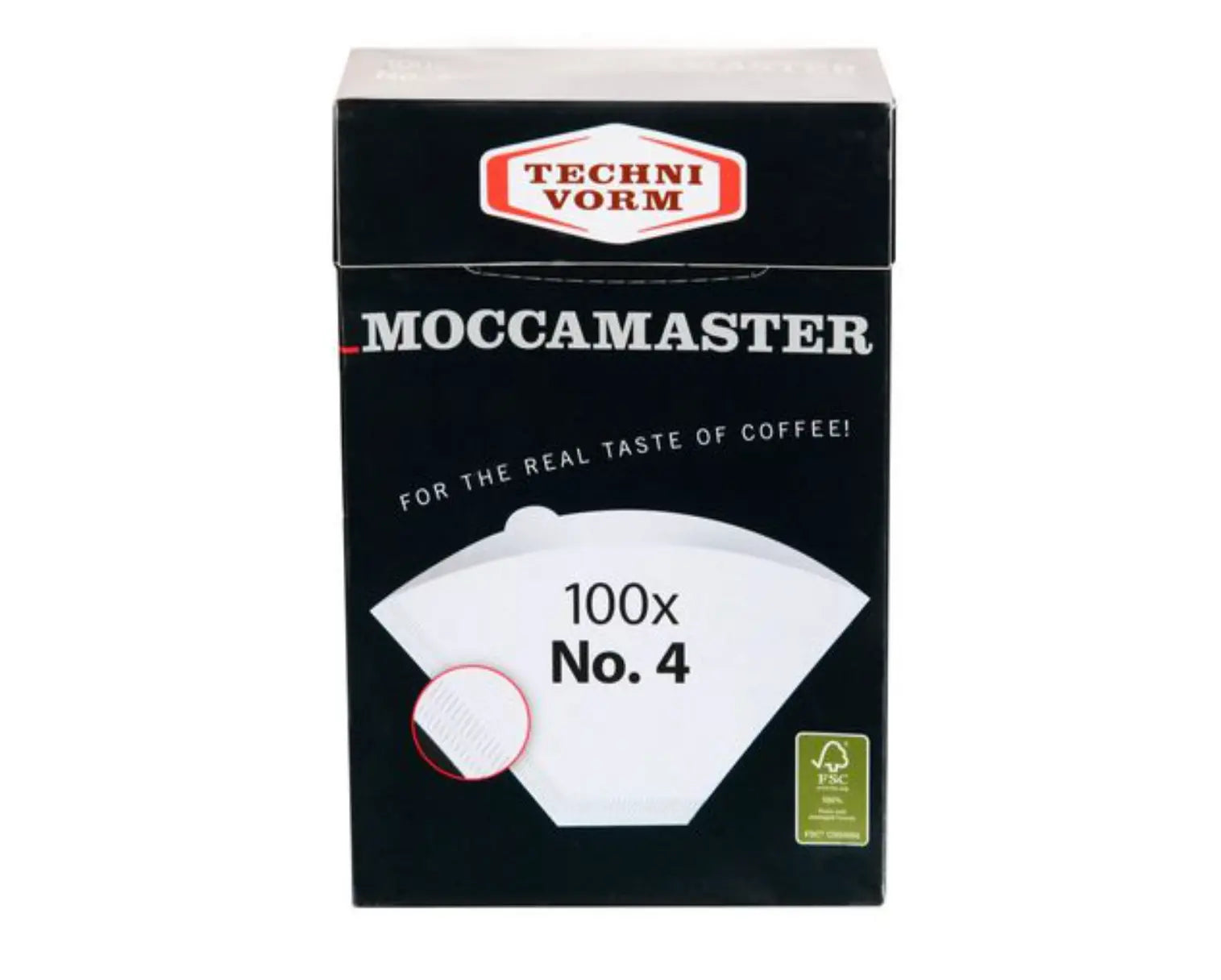 Kaffefilter MOCCAMASTER 1x4 100/fp - Primmeshiper
