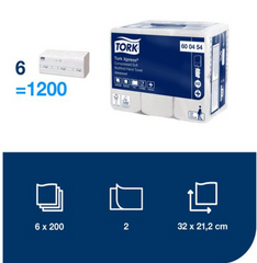Handduk TORK H2 compressed 1200/fp - Primmeshiper