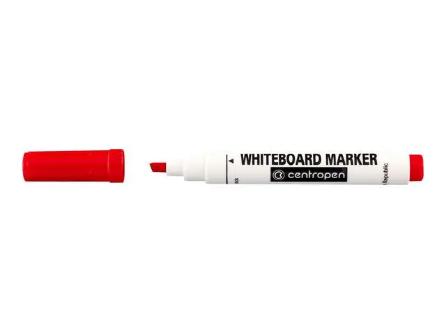 Whiteboardpenna CENTROPEN skuren röd - Primmeshiper