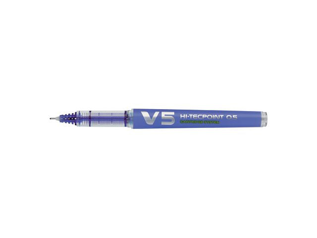 Bläckkulpenna PILOT Hi-Tec V5 blå - Primmeshiper