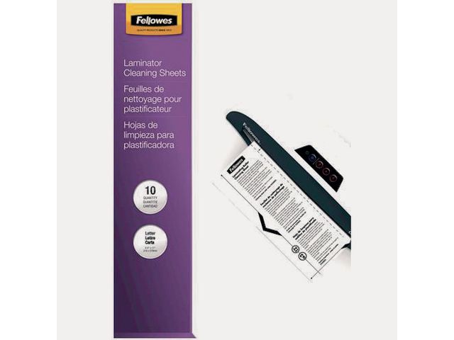 Rengöringsark laminat FELLOWES 10/fp - Primmeshiper