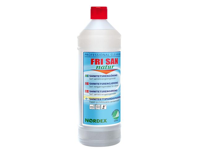 Sanitetsrent NORDEX Fri San Natur 1L - Primmeshiper