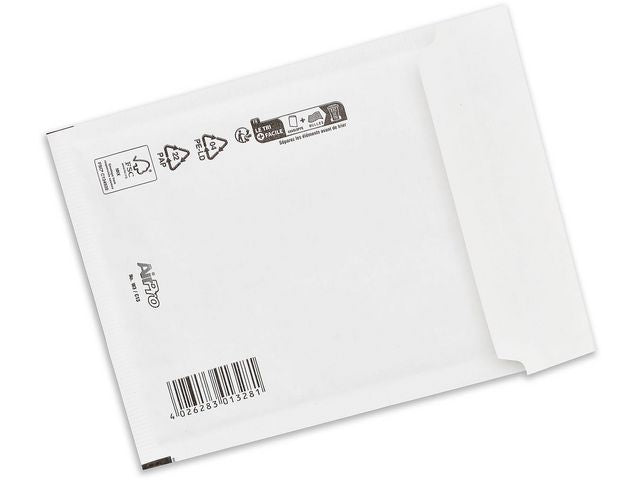 Kuvert vadderat C13 145x215 Vit 100/fp - Primmeshiper