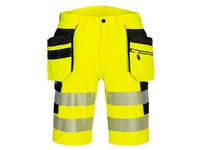 Hantverksshorts DX446 gul varsel kl2 c52 - Primmeshiper