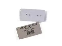 Biljettblock 1-100 vit - Primmeshiper