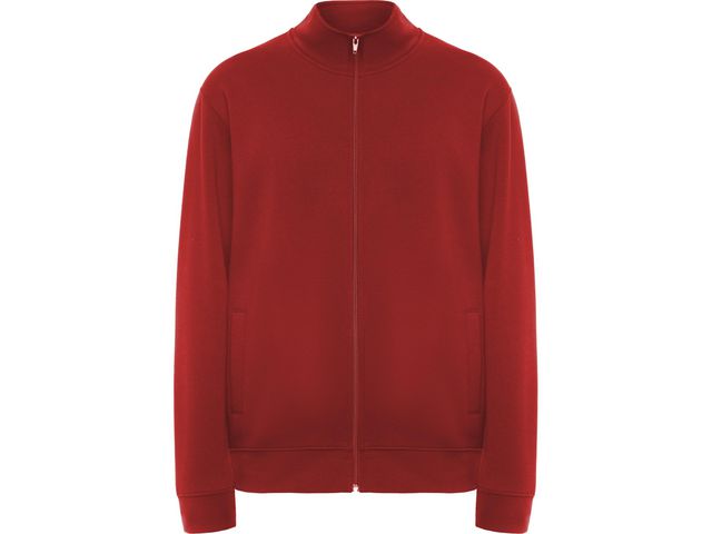 Sweater zip PF ulan unisex röd L - Primmeshiper