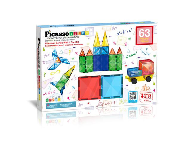 Picasso magnetset 63 delar Primmeshiper