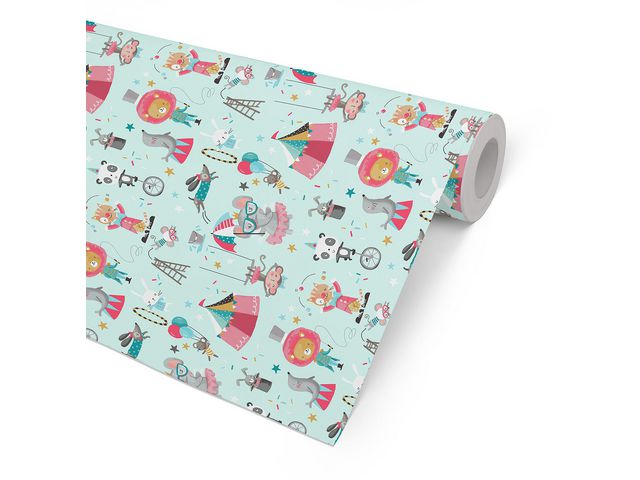 Presentpapper 57cmx154m Circus - Primmeshiper