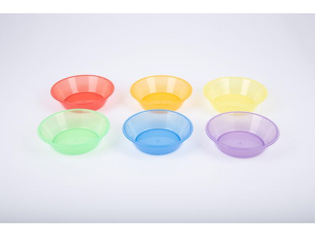 Transparent sorteringsskål färgade 6/fp - Primmeshiper
