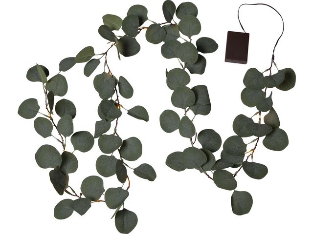 Ljusslinga STAR T Eucalyptus timer 180cm - Primmeshiper