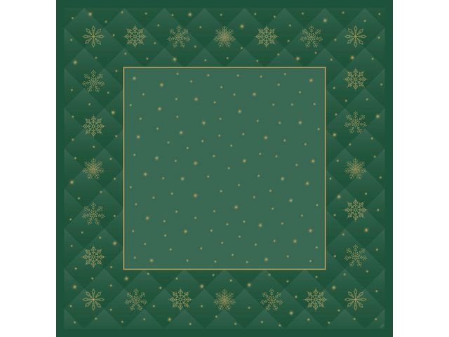 Snibbduk DUNI Rhombus 84x84cm grön 20/fp - Primmeshiper