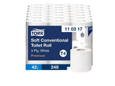 Toalettpapper TORK Pre T4 3-lag 42/fp - Primmeshiper