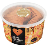Honningkager GILLE Store hjerter 450g