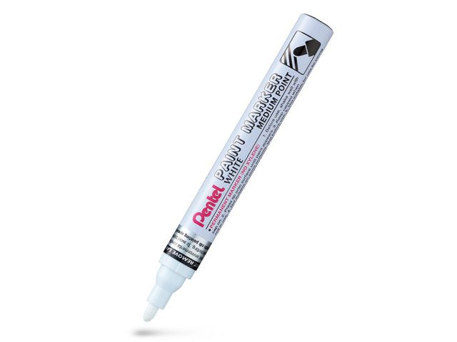 Märkpenna PENTEL MMP10-W Paint rund vit - Primmeshiper