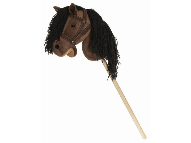 Käpphäst med tyglar brun 80cm - Primmeshiper