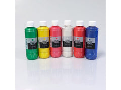 Hobbyfärg pärlemor 6x250ml - Primmeshiper