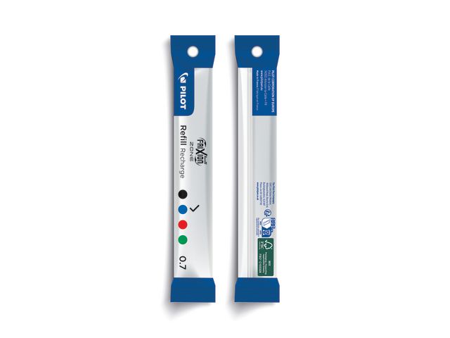 Refill PILOT Frixion zone 0,7mm blå - Primmeshiper