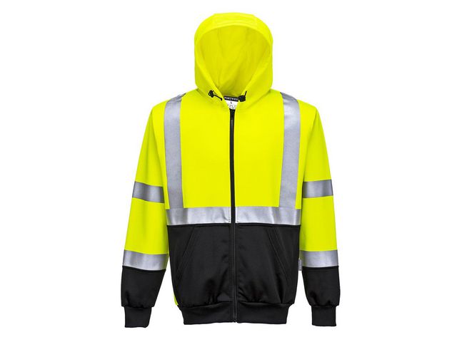 Ziphood varsel PW B315 kl3 gul 2XL - Primmeshiper
