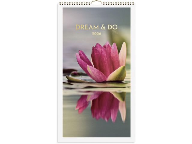 Väggkalender Dream & Do 2026 Primmeshiper