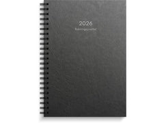 Bokningsjournalen 2026 svart Primmeshiper