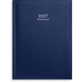 Ugentlig journal 2027 blå