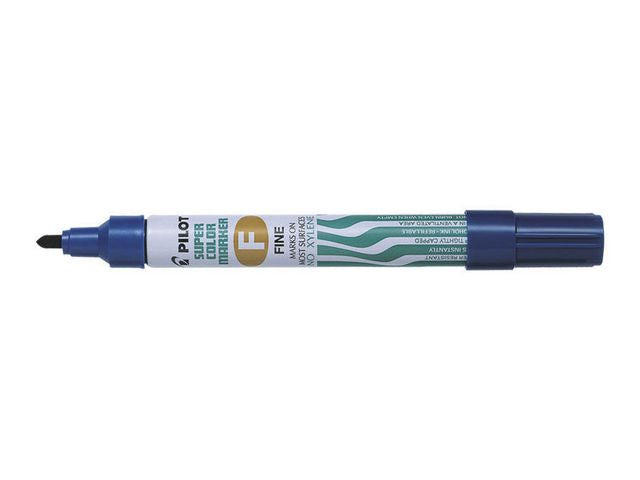 Märkpenna PILOT Super Color F blå - Primmeshiper
