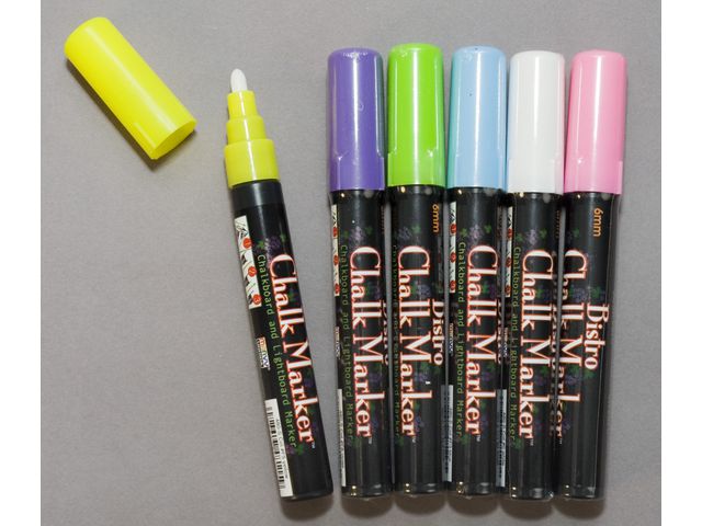 Märkpenna MARVY Chalk Marker fluore 6/fp - Primmeshiper