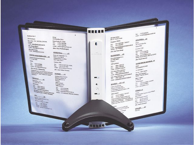 Bordställ SHERPA Soho med 5 ramar svart - Primmeshiper