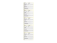 Provrörsetikett 43x35mm 500/fp - Primmeshiper