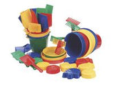 Sandset mini 44 delar - Primmeshiper