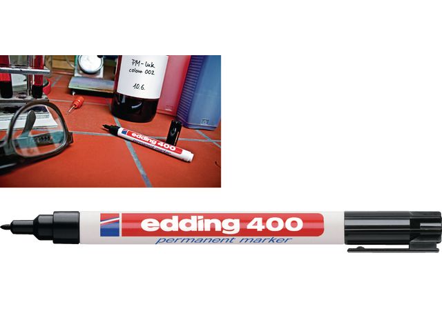 Märkpenna EDDING 400 svart - Primmeshiper