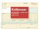 Blankett kvittens numrerad A5L 2x50 blad - Primmeshiper