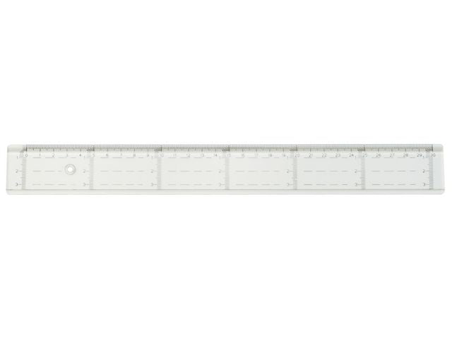 Linjal tvärgraderad 50cm - Primmeshiper