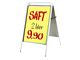 Gatuställ Sign 50x70cm vit - Primmeshiper