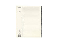 Pappregister Servo System A4+ 1-31 grå - Primmeshiper