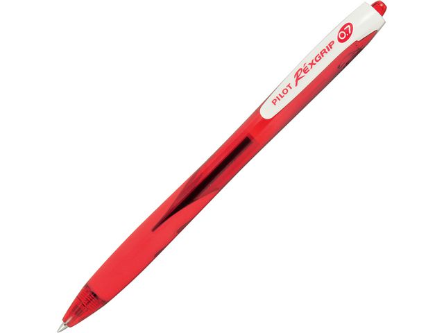 Kulpenna PILOT RexGrip fine 0,7 röd - Primmeshiper