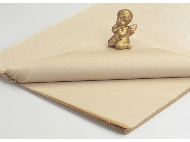 Silkespapper 50x75cm 20kg Brun - Primmeshiper