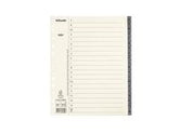 Pappregister Servo System A4+ A-Ö grå - Primmeshiper
