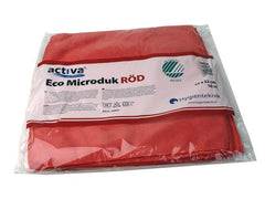 Microfiberduk ACTIVA ECO 32x32cm röd - Primmeshiper