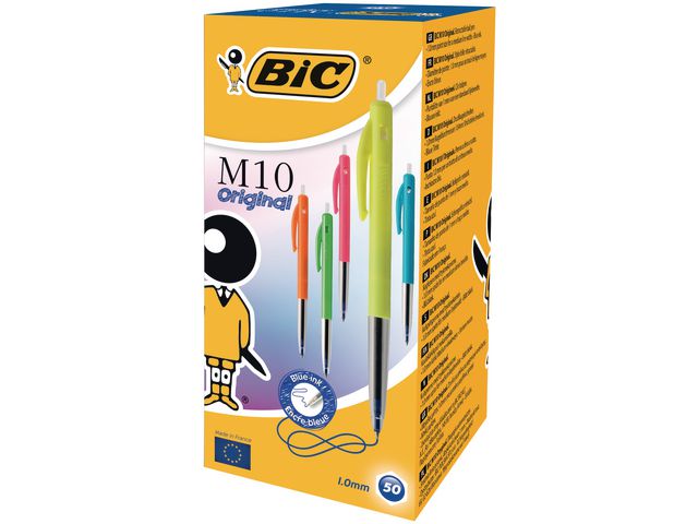 Kulpenna BIC Clic M10 Ultracolors 1,0 bl - Primmeshiper