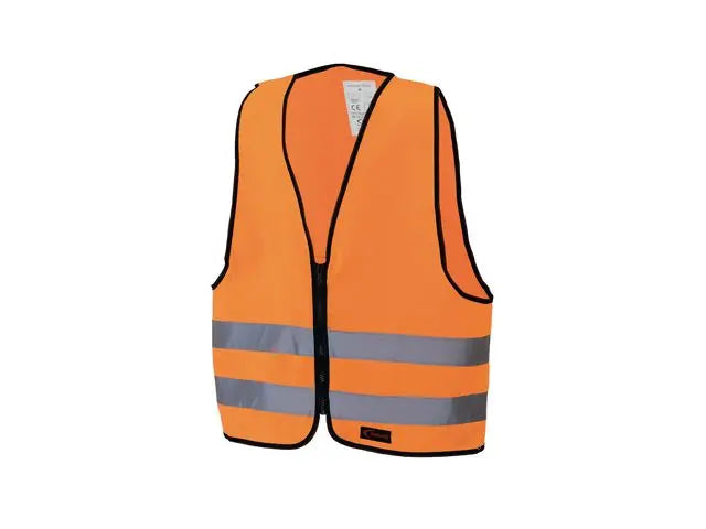 Reflexväst dragkedja Barn XS Orange - Primmeshiper