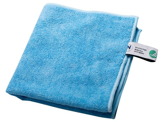 Microfiberduk Nline Super 35x35cm blå - Primmeshiper