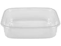 Plastform klar rektangulär 350ml 60/fp Primmeshiper