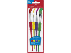 Penselset Soft Grip 4 Storlekar 4/fp - Primmeshiper
