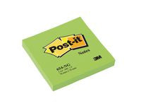 Notes POST-IT neon 76x76mm grön - Primmeshiper