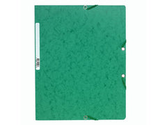 Gummibandsmapp u.kl. EXACOMPTA A4 grön - Primmeshiper